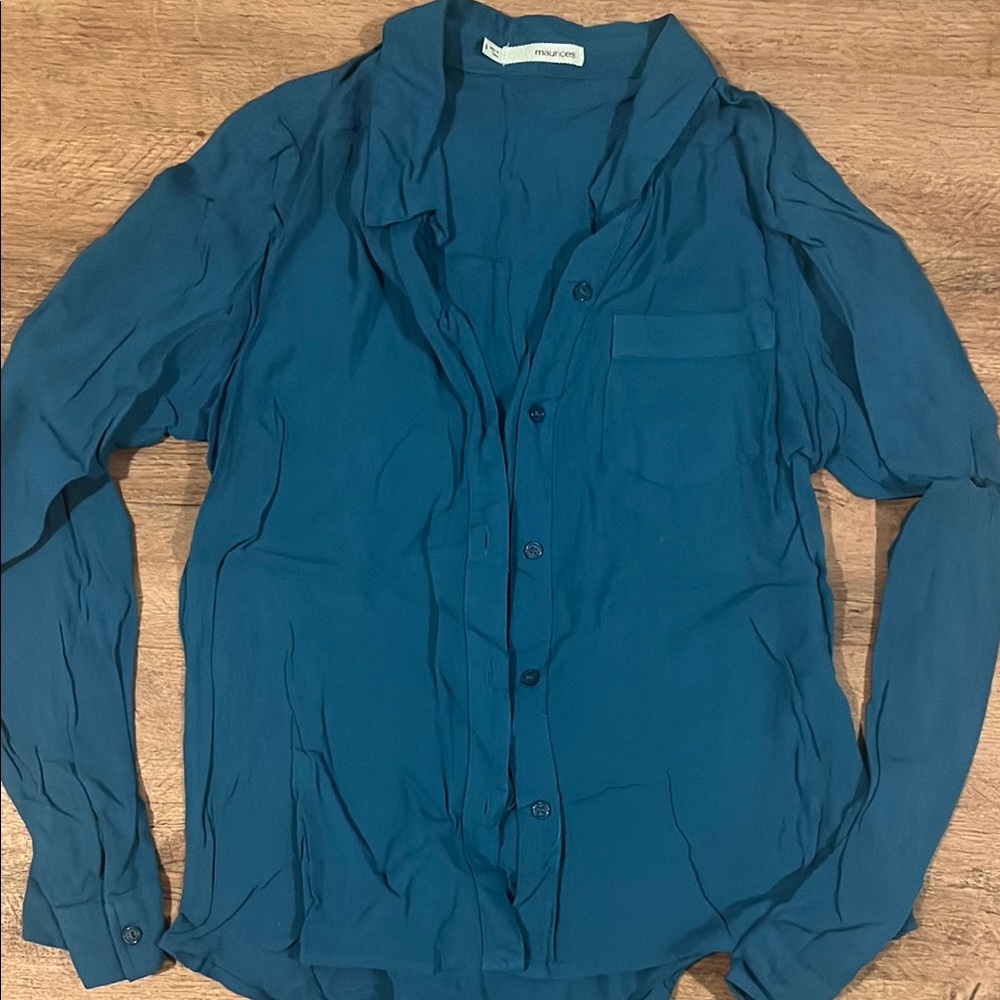 Maurices Button-Up Shirt